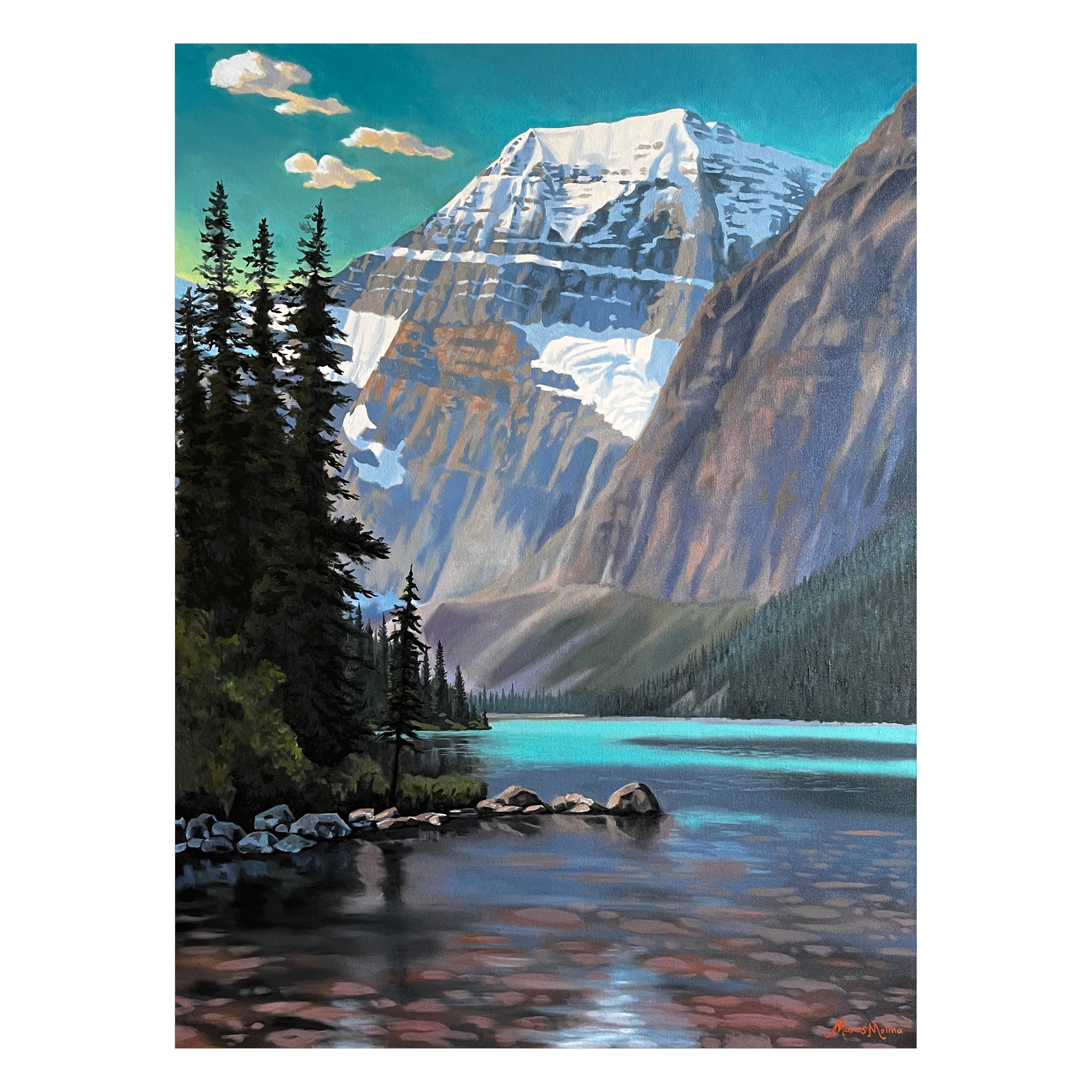 Cavell Lake