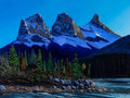 Floating towards Three Sisters
